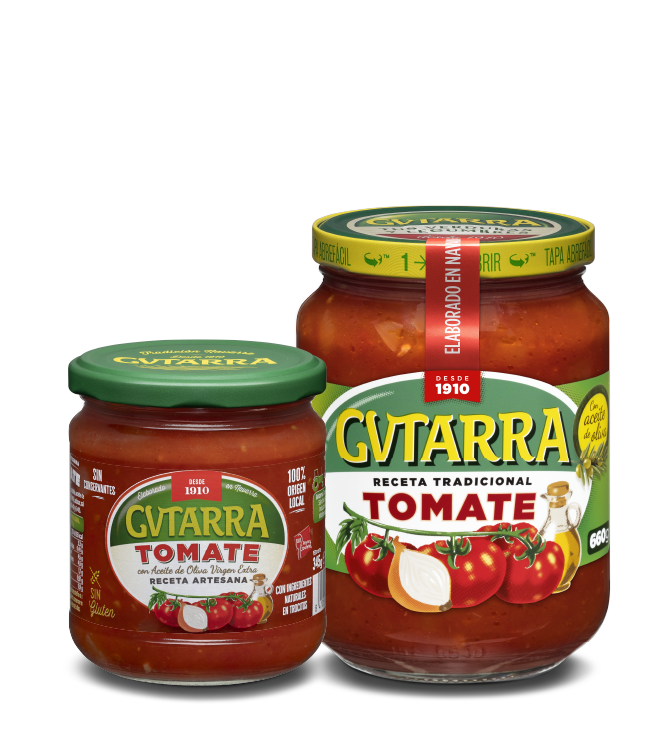 GUTARRA tomate receta artesana capas