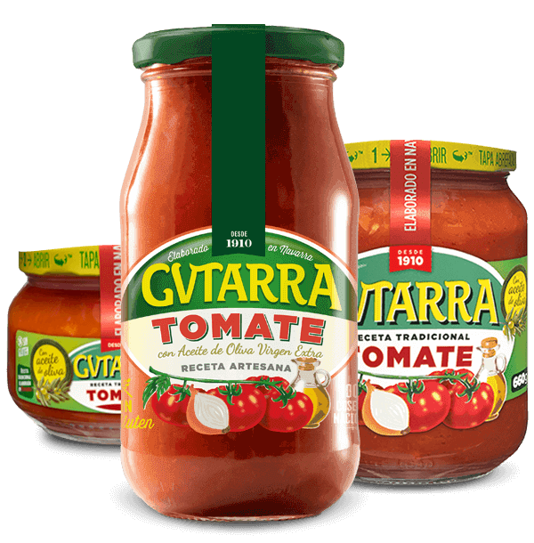 Tomate cocinado Triple formato - Gvtarra