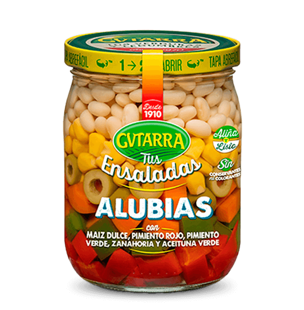 Ensalada Alubias HOY NO COCINO - GVTARRA