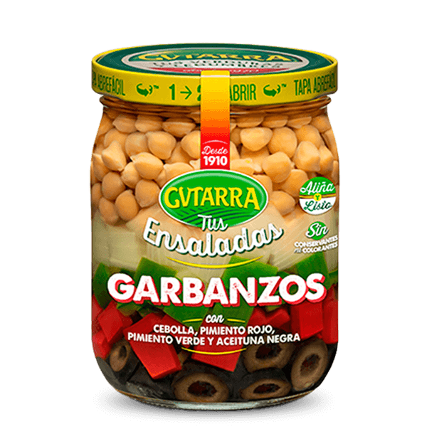 Ensalada garbanzos HOY NO COCINO - GVTARRA