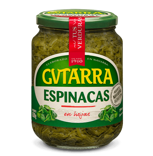 Espinacas en Hojas - GVTARRA