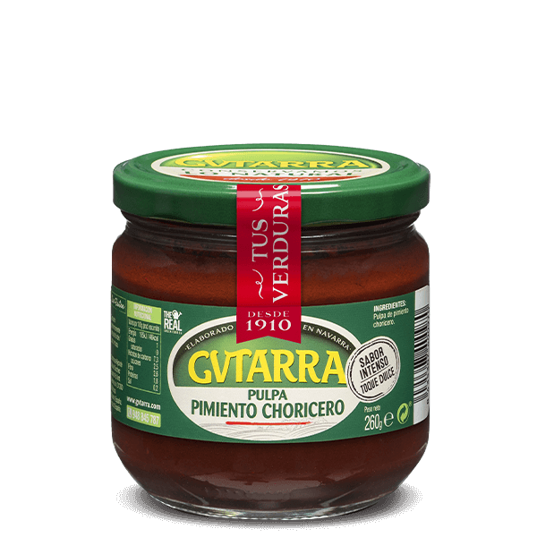 Pulpa de pimiento choricero - GVTARRA